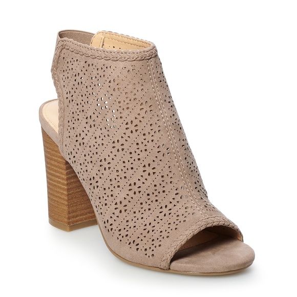 Lauren Conrad Booties in Taupe - Picture 1 of 3